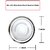 AH    Quarter  Plates  Set of 6  Stainless Steel  serving halwa, icecream (7 inch ) Heavy Quality  - dia 7 inch Set of 6 color- Silver