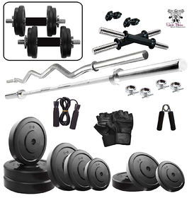 SPORTO Fitness 20 kg combo2-wb Home Gym  Fitness kit