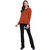 Texco Full Sleeve Rust Tye - Dye Women'S Winter Sweatshirt