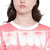 Texco Pink,White Non Hooded Sweatshirt for Women