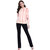Texco Full Sleeve Pink Tye - Dye Women'S Winter Sweatshirt