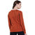 Texco Full Sleeve Rust Tye - Dye Women'S Winter Sweatshirt