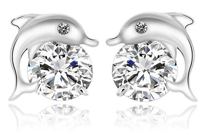 Buy 150 White Gold Earrings Online  BlueStonecom  Indias 1 Online  Jewellery Brand