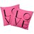Vishal Store Set of 2 Cotton Cushion Covers 40X40 cm (16X16)