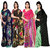 Anand Sarees Multicolor Faux Georgette Printed Saree With Blouse