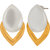 GoldNera Golden Alloy Drop Earrings-GE370ER26