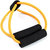 8 Shaped Yellow Chest Stretch Yoga Training Fitness Elastic Resistance Tube Bands