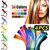 4pcs Clip On In Colored Party Highlights Straight Hair Toupee Highlight Hair   Extension Hair Pieces,W7787-13,13