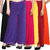 Pixie's Stylish Casual Wear Pant Palazzo Combo (Pack of 6) Black, Purple, Pink, Yellow, Maroon and Orange - Free Size