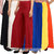 Pixie's Stylish Casual Wear Pant Palazzo Combo (Pack of 6) Black, White, Maroon, Blue, Yellow and Orange - Free Size