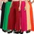 Pixie's Stylish Casual Wear Malai Lycra Pant Palazzo Combo (Pack of 6) Black, Green, Maroon, Pink, Beige and Orange - Free Size