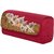 TARUSA Pink Suede Abstract Pattern Clutch For Women's
