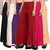 Pixie's Stylish Casual Wear Malai Lycra Pant Palazzo Combo (Pack of 6) Black, White, Blue, Maroon, Pink and Beige - Free Size