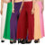 Pixie's Stylish Casual Wear Malai Lycra Pant Palazzo Combo (Pack of 6) White, Green, Purple, Maroon, Beige and Baby Pink - Free Size