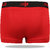 Solo Men's Modern Grip Short Trunk Cotton Stretch Ultra Soft Classic Boxer Brief Red Color