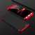 MOBIMON OPPO F3 Front Back Case Cover Original Full Body 3-In-1 Slim Fit Complete 3D 360 Degree Protection - Black Red