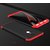 MOBIMON RedMi Note 4 Front Back Case Cover Original Full Body 3-In-1 Slim Fit Complete 360 Degree Protection - Black Red
