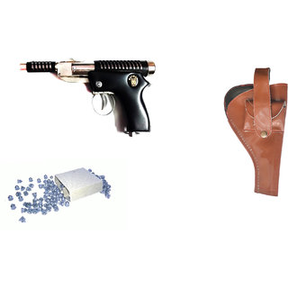 mannat air gun 007 2 metal body 300 pellets cover air gun combo offer