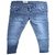 Louis India Grey Regular Slim 98 Cotton, 2 Elastane Zipper Branded Girl's Jeans Pant (1865grey jeans)