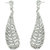 Silver Plated Fancy Dangle Earrings