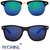 Ivonne Multicolor Uv Protected Unisex Sunglasses Pack Of 2 