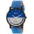 Radius Quartz Two Layer Blue  Grey Analog Round Dial Men's Watch
