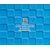Sehrawat Brothers 3D Cushioning Sq Peel and Stick Self Adhesive PE Foam DIY Wall Panels 60cm x 60cm x 6mm (Blue)