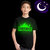 Crazy Prints Fortnite Glow in Dark T shirt for Kids