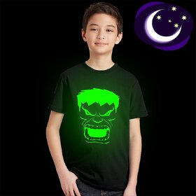 Melcom Glow in Dark Hulk T-Shirt for Kids