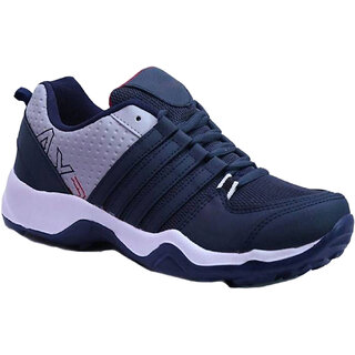 Clymb Men Navy Lace-up Casual Shoes
