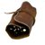 Genuine  leather pen rollup case - 100 genuine indian leather