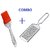 Combo of Silicon oil basting brush with Stainless Steel cheese Greater