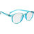 Derry Sky Blue Transparent Round Spectacle Frame With ARC Lenses