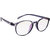 Derry Black Transparent Round Spectacle Frame With ARC Lenses