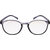 Derry Black Transparent Round Spectacle Frame With ARC Lenses
