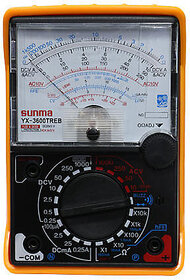 New YX-3600TREB Analog Multimeter With Mirror Scale /Diode /Transistor /HFE