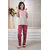 Lenissa Women's Night suits - Night Dress - Loungewear - Printed - Half Sleev - Pyjama set - 100 Cotton - Pyjama  T shirt set