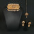 JewelMaze Austrian Stone Gold Plated Choker Necklace Set-1107976A