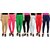 MAA-AADYA Set of 7pcs multicolor Cotton leggings for Women