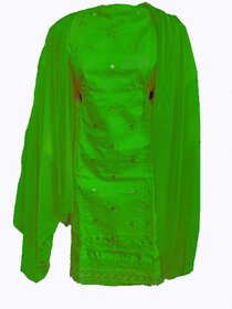 bhuwal fashion cotton salwar suit dress material -tm6065green