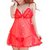 Billebon Women Nightwear Babydoll Dress with G String Panty