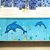 JAAMSO ROYALS Dolphin Fish Marine Animals Wall Sticker for Home Dcor