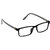 HRINKAR Black Rectangle and Square Bifocal and Single Vision Latest Optical Spectacle Chasama Frame - HFRM-BK-GRY-15