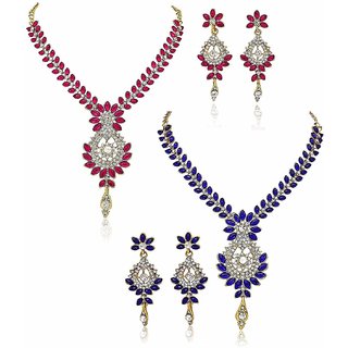 Buy YouBella Jewellery Sets for Women Gold Plated Necklace