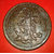 Jai Maa Kali 1818 E.I.Co.Temple Token One Anna Copper Coin