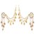 YouBella Jewellery Traditional Stylish Gold Plated Pearl Fancy Party Wear Jhumka/Jhumki Earrings for Girls and Women