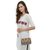 TARUSA Grey Suede Abstract Embroidary Clutch For Women's
