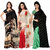 Anand Sarees Women's Faux Georgette Multi Color Printed Pack Of 3 Sarees With Blouse Piece ( TRIO_1080_1134_1_1262_2 )
