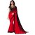 TexStile Red Color Georgette Saree With Blouse Piece (mitroshi sariRedFree Size)