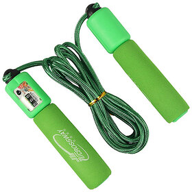 Skipping Jump Rope Exercise with Counter home gym exercise